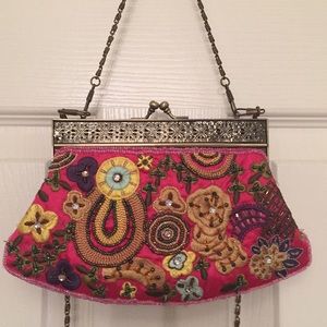 Bohemian Glass Bead Handbag